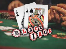 playing blackjack